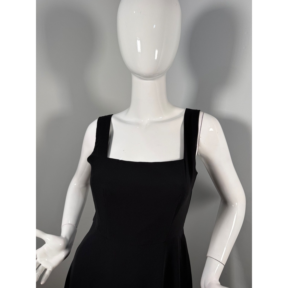 Commense Semi-Sheer Cami Long Dress black‎ size S - Picture 7 of 11